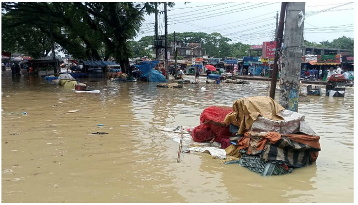 Photo of পানি হ্রাসের গতি কম:  সিলেট ও সুনামগঞ্জের বন্যার্তদের চরম দুর্ভোগ